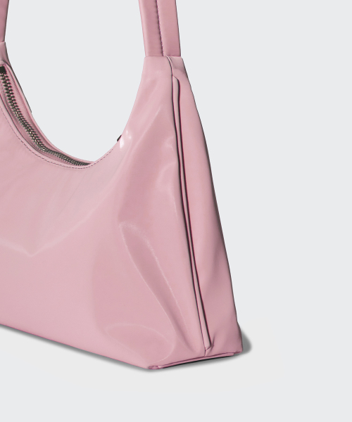 MUSINSA STANDARD WOMAN（ムシンサスタンダードウーマン）の「ウィメンズシャイニーホーボバッグ[ピンク]（ショルダーバッグ・レディース・その他・FREE）」の3枚目の写真