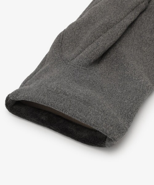 Afternoon Tea(アフタヌーンティー)の「ストレッチベロアボタングローブ(手袋・レディース・ブラウン/ブラック/グレー・ONE SIZE)」の9枚目の写真