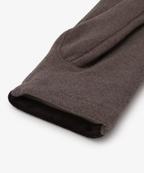 Afternoon Tea(アフタヌーンティー)の「ストレッチベロアボタングローブ(手袋・レディース・ブラウン/ブラック/グレー・ONE SIZE)」の13枚目の写真