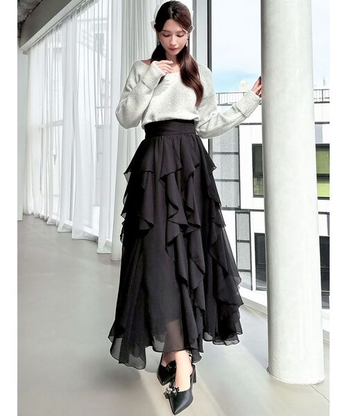 RESEXXY（リゼクシー）の「2WAYモチーフミュール（パンプス・レディース・ホワイト/ピンク/ブラック・SMALL/MEDIUM/LARGE）」の18枚目の写真