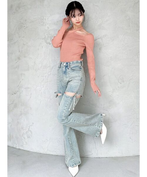 RESEXXY（リゼクシー）の「2WAYモチーフミュール（パンプス・レディース・ホワイト/ピンク/ブラック・SMALL/MEDIUM/LARGE）」の21枚目の写真