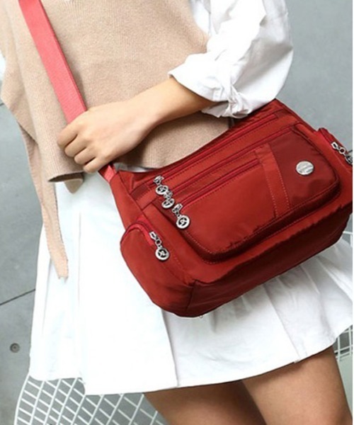 BACKYARD FAMILY(バックヤードファミリー)の「ショルダーバッグ kbag8881(ショルダーバッグ・レディース・ワインレッド/ブラック/マジェンタ/パープル/ネイビー・FREE)」の5枚目の写真