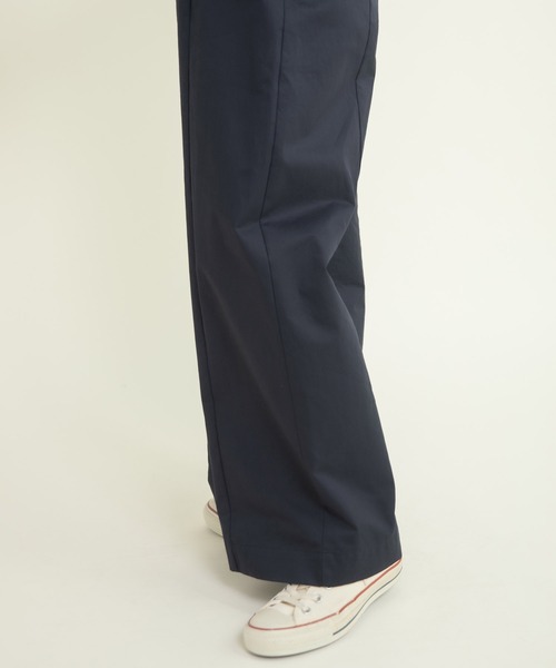 CHILD WOMAN(チャイルドウーマン)の「ツイル 後ろレースアップセーラーパンツ(その他パンツ・レディース・ベージュ/ネイビー・36/38)」の5枚目の写真