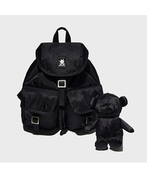 PHYSICAL DEPARTMENT（フィジカル デパートメント）の「ベアキーリングデイバッグ_ブラック（バックパック/リュック）」