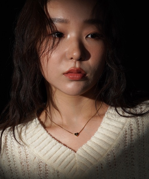 VATSURICA(バツリカ)の「〈LOINE〉金属アレルギー対応 / ステンレス / ハート イニシャルネックレス(ネックレス・レディース・K/M/A/R/Y/S・FREE)」の14枚目の写真