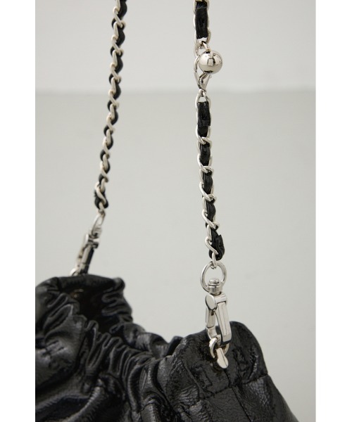 AZUL by moussy(アズールバイマウジー)の「メタルチェーンポシェットバッグ(ショルダーバッグ・レディース・ブラック/ブラウン系その他/シルバー/マジェンタ・FREE)」の14枚目の写真