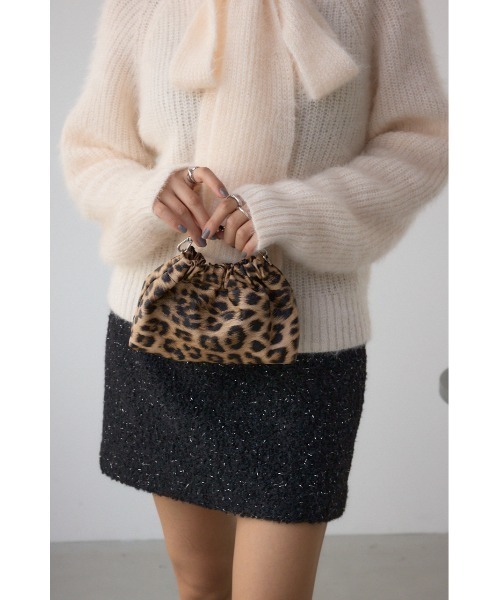 AZUL by moussy(アズールバイマウジー)の「メタルチェーンポシェットバッグ(ショルダーバッグ・レディース・ブラック/ブラウン系その他/シルバー/マジェンタ・FREE)」の21枚目の写真