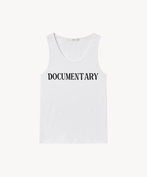 LADY VOLUME(レディーボリューム)の「ドキュメンタリー スリーブレス (ホワイト)(Tシャツ/カットソー・レディース・その他・MEDIUM/SMALL)」の4枚目の写真