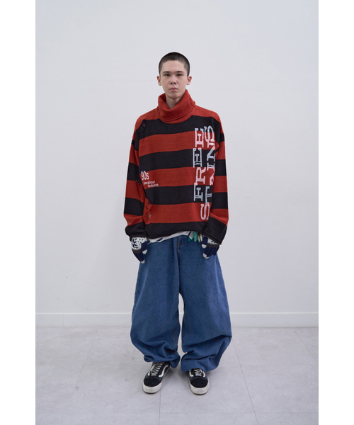 MAINBOOTH(メインブース)の「Free Stains Damage Sweater(RED)(ニット/セーター・レディース・その他・2/3)」の12枚目の写真
