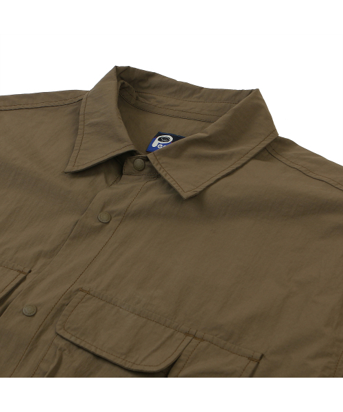 PENFIELD（ペンフィールド）の「MULTI POCKET PACKABLE HALF SHIRTS BROWN_FQ2WR40U（シャツ/ブラウス・メンズ・ブラウン・LARGE/MEDIUM/SMALL）」の4枚目の写真
