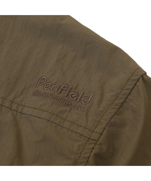PENFIELD（ペンフィールド）の「MULTI POCKET PACKABLE HALF SHIRTS BROWN_FQ2WR40U（シャツ/ブラウス・メンズ・ブラウン・LARGE/MEDIUM/SMALL）」の7枚目の写真