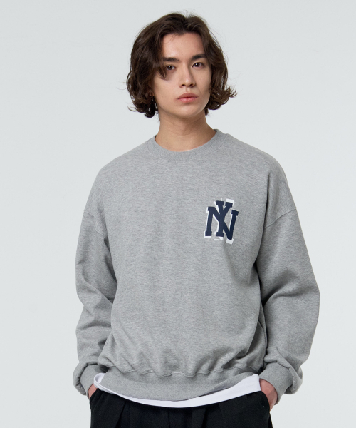 PAPERBOY(ペーパーボーイ)の「NYシンプルロゴスウェットシャツ-メランジ(スウェット・レディース・その他・SMALL/MEDIUM/LARGE/X-LARGE)」の6枚目の写真