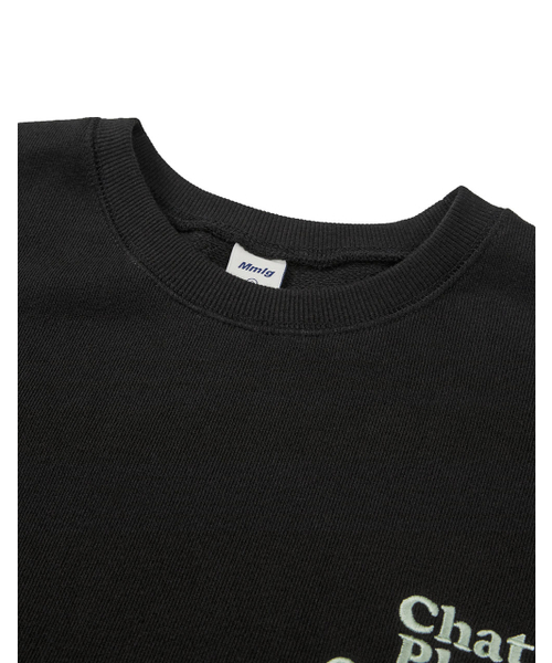 MMLG（エムエムエルジー）の「[Mmlg] CPC SWEAT (EVERY BLACK)（スウェット・レディース・その他・X-LARGE/LARGE/MEDIUM/SMALL）」の3枚目の写真