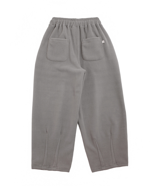 A NOTHING(アナッシング)の「2-LAYER MICRO FLEECE SWEAT PANTS (Gray)(スウェットパンツ・メンズ・その他・LARGE/MEDIUM)」の2枚目の写真