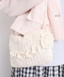 I am I in fact... | handcraft かぎ針編みのようなミニバッグ(ショルダーバッグ)