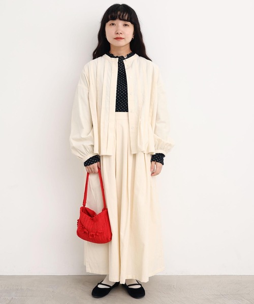 l'atelier du savon(アトリエドサボン)の「●handcraft かぎ針編みのようなミニバッグ(ショルダーバッグ・レディース・オフホワイト/ブラック/レッド・FREE)」の19枚目の写真