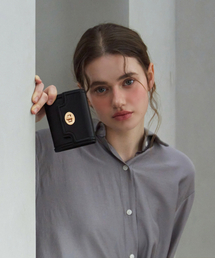 VALLUAT（バリュエット）の「Pozy card wallet_Black（財布）」