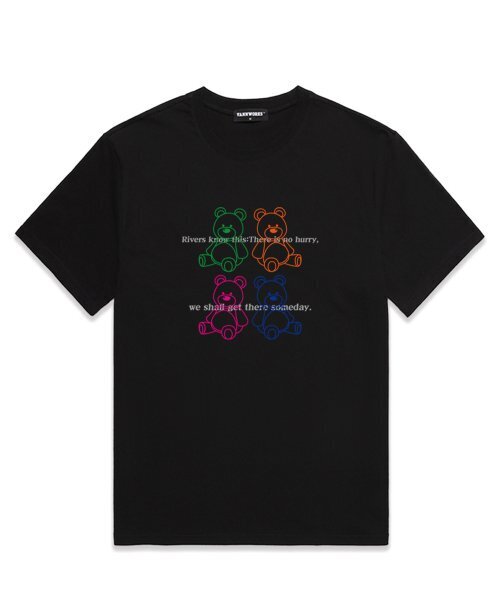 VANNWORKS(バンワークス)の「COLOR TEDDY オーバーサイズ 半袖Tシャツ (VS0060) ブラック(Tシャツ/カットソー・レディース・その他・X-LARGE/XX-LARGE/LARGE/MEDIUM/SMALL)」の1枚目の写真