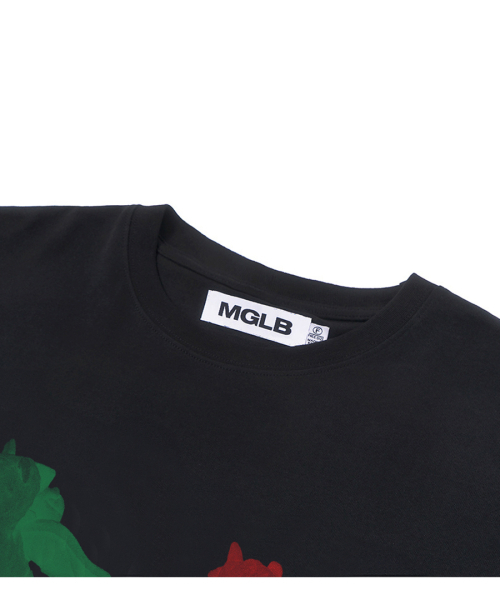 MATCHGLOBE(マッチグローブ)の「スリードラゴンオーバーフィットティー(ブラック)(Tシャツ/カットソー・レディース・その他・FREE)」の3枚目の写真