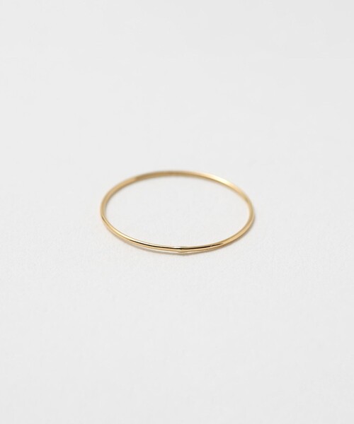 BEAUTY&YOUTH UNITED ARROWS(ビューティーアンドユースユナイテッドアローズ)の「K18 ピンキーリング(リング・レディース・ゴールド・5/3)」の2枚目の写真