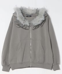 dispark | DISPARK/【25年秋冬新作】ロゴデザインファーパーカー(パーカー)