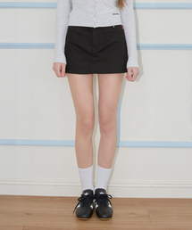 KISYNING（キシニング）の「ニュークラシックコットンミニスカート（ブラック）（スカート）」