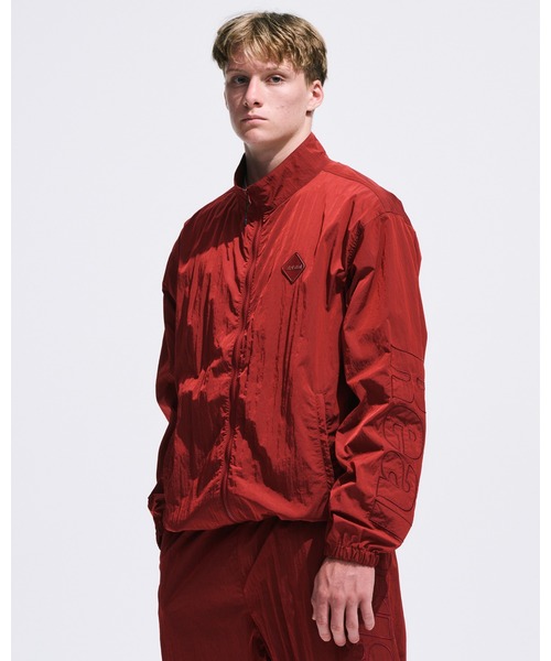 BIG LOGO NYLON STAND COLLAR BLOUSON（ナイロンジャケット）｜F.C.