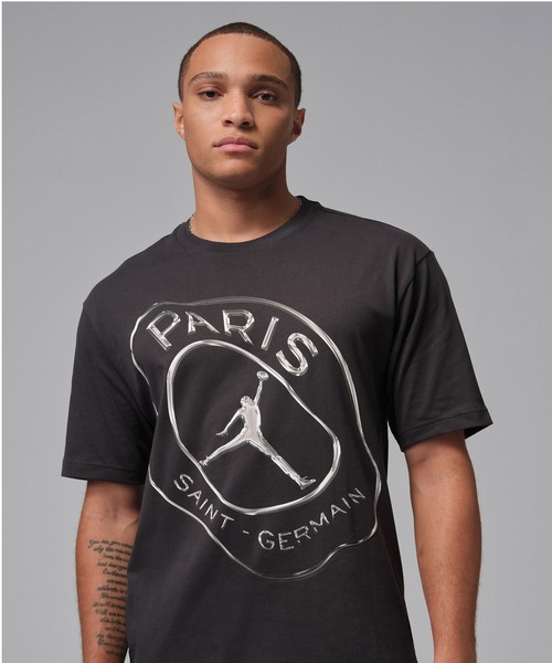 JORDAN BRAND(ジョーダンブランド)の「JORDAN BRAND M J DF PRACTICE TEE PSG / ジョーダン ブランド DF プラクティス S/S Tシャツ PSG / NIKE【SP】(Tシャツ/カットソー・メンズ・ホワイト/ダークグレー・S/M/L/XL/XXL)」の2枚目の写真