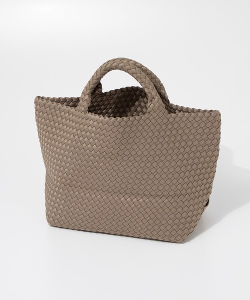 NAGHEDI（ナゲディ）の「NAGHEDI St Barths Medium Tote ナケディ メッシュ ミディアム トートバッグ（トートバッグ・レディース・ベージュ/ダークグレー/ホワイト/グリーン/ブラック/クリーム・FREE）」の13枚目の写真