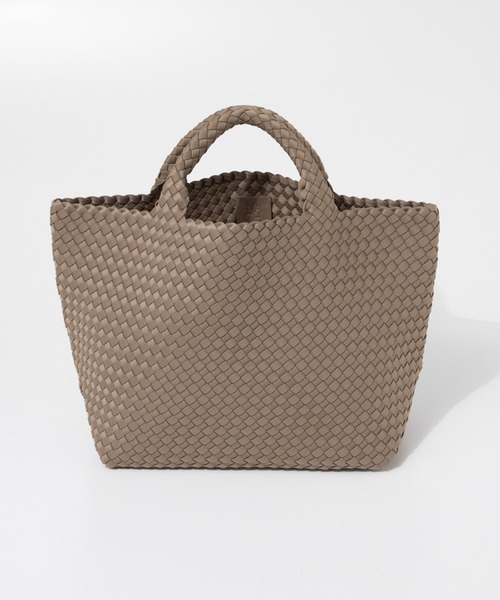 NAGHEDI（ナゲディ）の「NAGHEDI St Barths Medium Tote ナケディ メッシュ ミディアム トートバッグ（トートバッグ・レディース・ベージュ/ダークグレー/ホワイト/グリーン/ブラック/クリーム・FREE）」の14枚目の写真