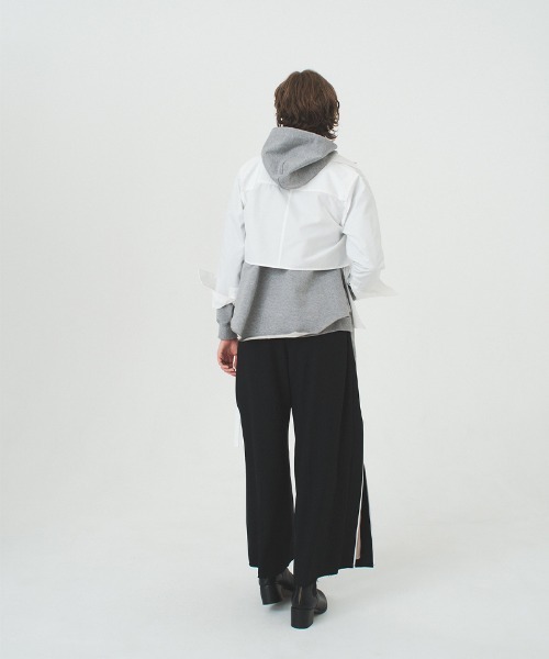 soduk（スドーク）の「【soduk】back tie shirt（シャツ/ブラウス・レディース・ホワイト/グリーン/グレー・ONE SIZE）」の9枚目の写真