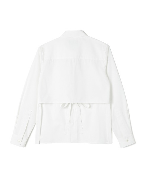 soduk（スドーク）の「【soduk】back tie shirt（シャツ/ブラウス・レディース・ホワイト/グリーン/グレー・ONE SIZE）」の11枚目の写真