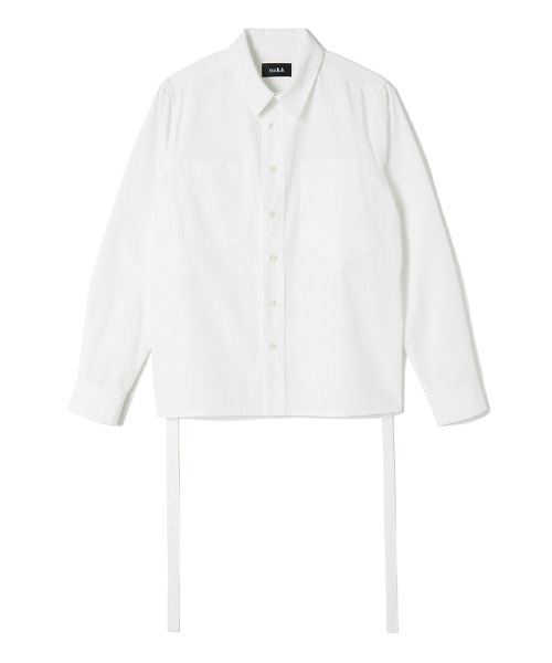 soduk（スドーク）の「【soduk】back tie shirt（シャツ/ブラウス・レディース・ホワイト/グリーン/グレー・ONE SIZE）」の10枚目の写真