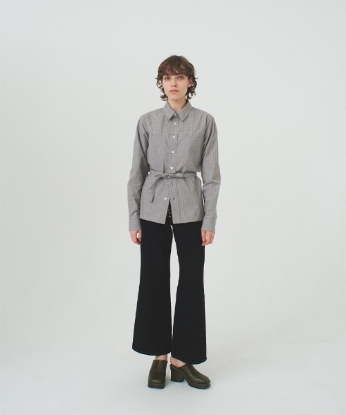 soduk（スドーク）の「【soduk】back tie shirt（シャツ/ブラウス・レディース・ホワイト/グリーン/グレー・ONE SIZE）」の15枚目の写真