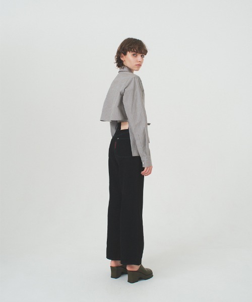 soduk（スドーク）の「【soduk】back tie shirt（シャツ/ブラウス・レディース・ホワイト/グリーン/グレー・ONE SIZE）」の16枚目の写真
