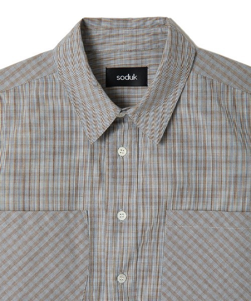 soduk（スドーク）の「【soduk】back tie shirt（シャツ/ブラウス・レディース・ホワイト/グリーン/グレー・ONE SIZE）」の20枚目の写真