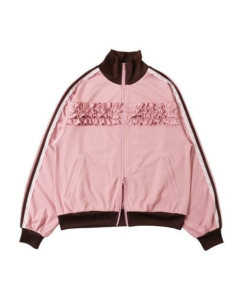フリルギャザートラックジャケット（ジャージ）｜WC（ダブル シー）の