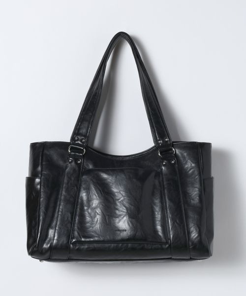 JEANASIS（ジーナシス）の「アンティークスタッズトートBAG/643898（トートバッグ・レディース・オフホワイト/ブラウン/ブラック・FREE）」の5枚目の写真