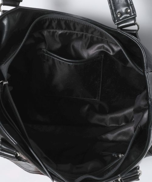 JEANASIS（ジーナシス）の「アンティークスタッズトートBAG/643898（トートバッグ・レディース・オフホワイト/ブラウン/ブラック・FREE）」の14枚目の写真