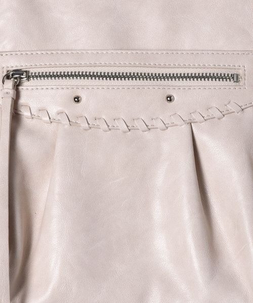 JEANASIS（ジーナシス）の「アンティークスタッズトートBAG/643898（トートバッグ・レディース・オフホワイト/ブラウン/ブラック・FREE）」の18枚目の写真