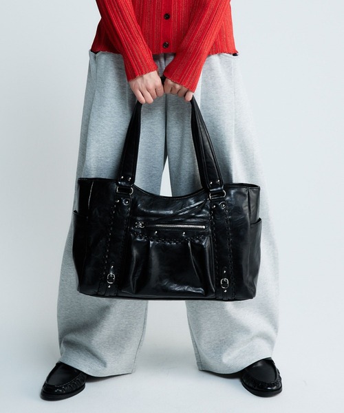 アンティークスタッズトートBAG/643898（トートバッグ）｜JEANASIS