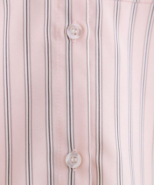 grove（グローブ）の「【体型カバー】一枚でもレイヤードでも、ペプラムフレアシャツ（シャツ/ブラウス・レディース・ブルー系7/ホワイト系5/ピンク系3・02/03/05/04/01）」の15枚目の写真