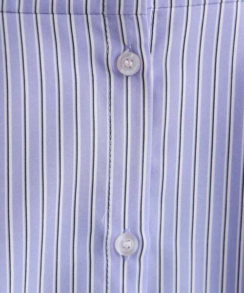 grove（グローブ）の「【体型カバー】一枚でもレイヤードでも、ペプラムフレアシャツ（シャツ/ブラウス・レディース・ブルー系7/ホワイト系5/ピンク系3・02/03/05/04/01）」の19枚目の写真