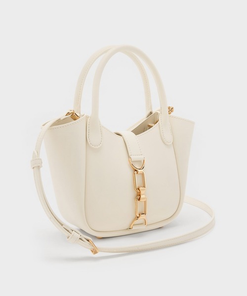 Agatha アガサ チェーンアクセントバケットバッグ（トートバッグ