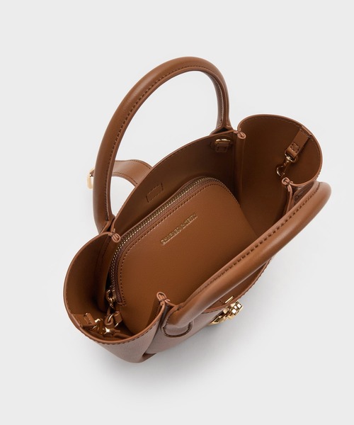 Agatha アガサ チェーンアクセントバケットバッグ（トートバッグ