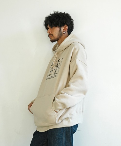 Leyline（レイライン）の「【Leyline】those days smith parka（パーカー・メンズ・ベージュ・M）」の2枚目の写真