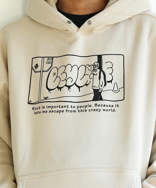 Leyline（レイライン）の「【Leyline】those days smith parka（パーカー・メンズ・ベージュ・M）」の4枚目の写真