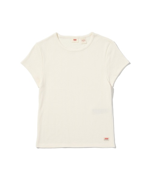 Levi's(リーバイス)の「Levi's/リーバイス DRY GOODS Tシャツ(Tシャツ/カットソー・レディース・ホワイト・M/S/XS)」の2枚目の写真