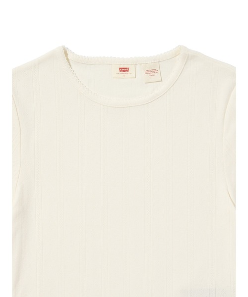 Levi's(リーバイス)の「Levi's/リーバイス DRY GOODS Tシャツ(Tシャツ/カットソー・レディース・ホワイト・M/S/XS)」の4枚目の写真