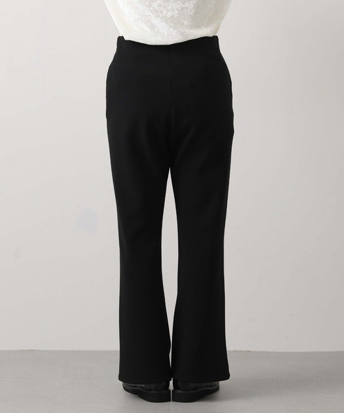 Gready Brilliant(グレディブリリアン)の「裏起毛セミフレアパンツ(その他パンツ・レディース・ブラック・36/38)」の3枚目の写真